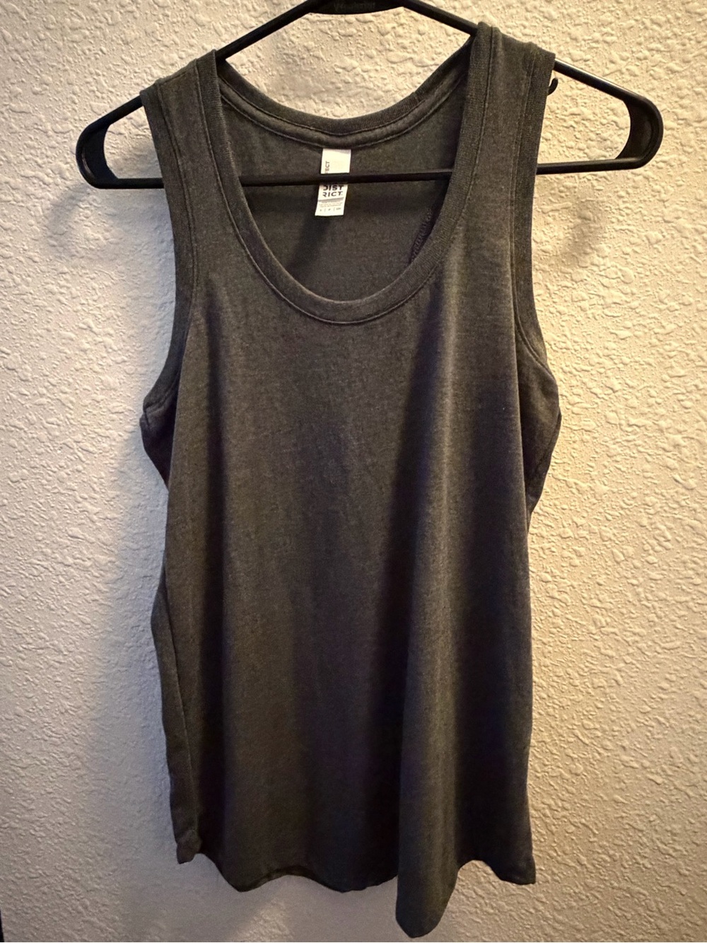 District Women's Charcoal Tank Top